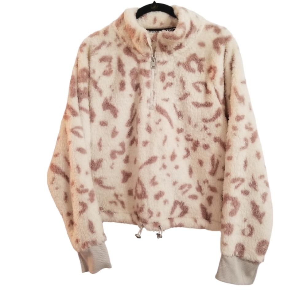 Calvin Klein Performance Sherpa 1/2 Zip Pullover Sweatshirt Women's XL